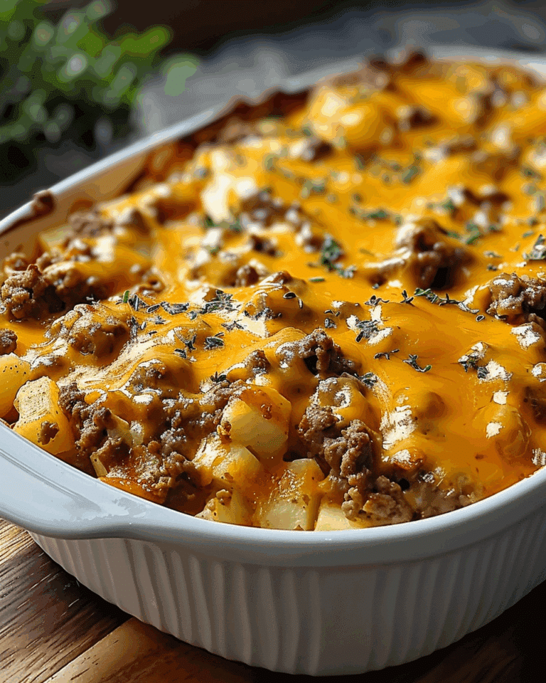 Ground Beef Casserole Recipe
