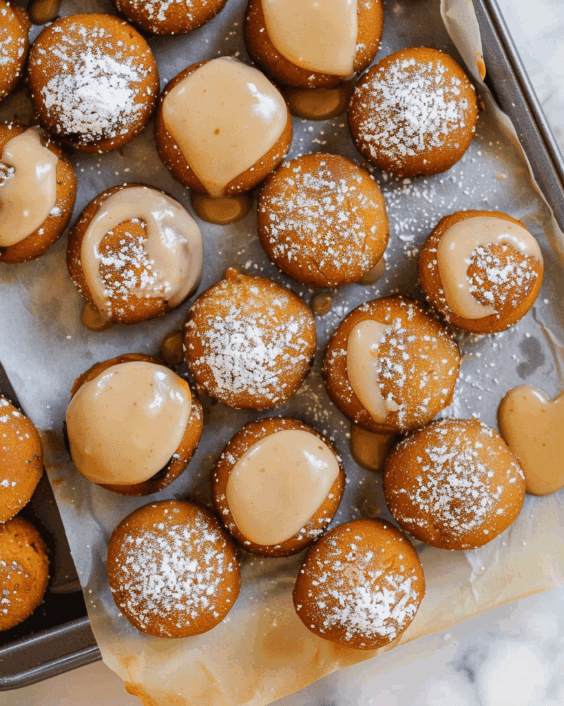 Healthy Pumpkin Donut Holes