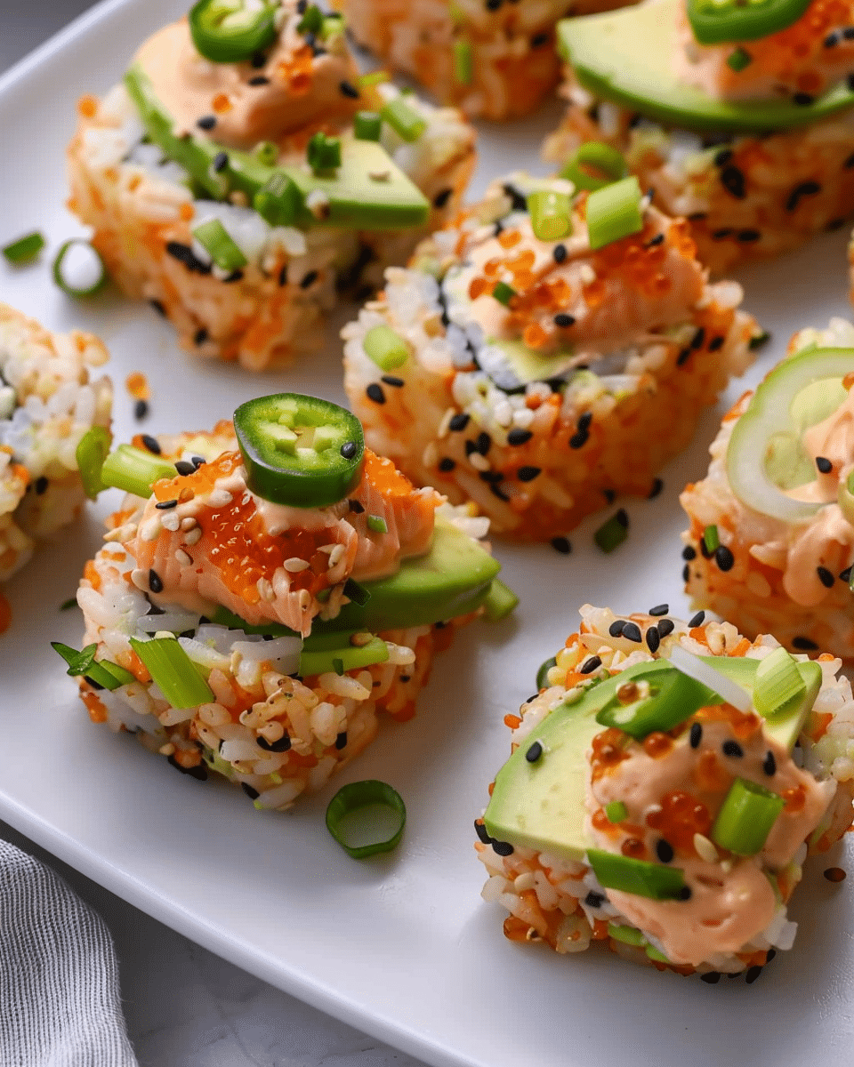 Salmon Crispy Rice