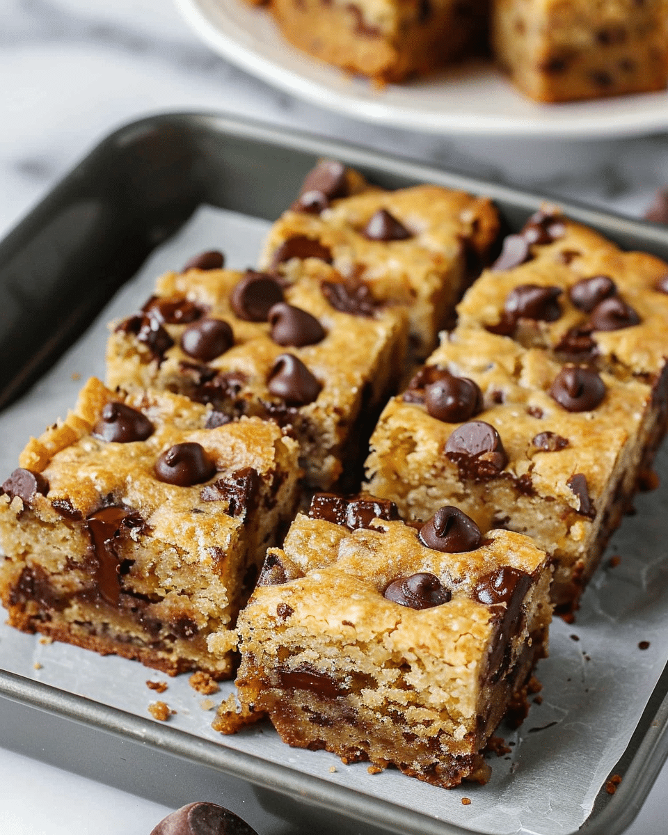 Chocolate Chip Banana Bars