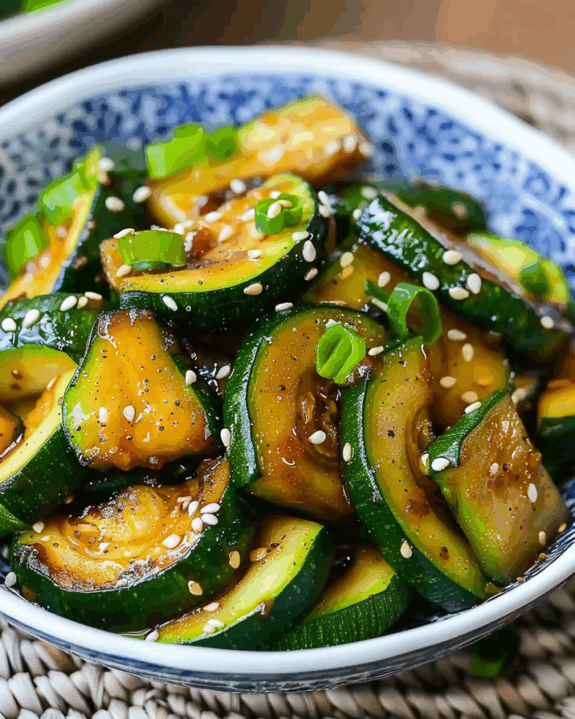 Hibachi-Style Zucchini: A Flavorful Side Dish Delight!