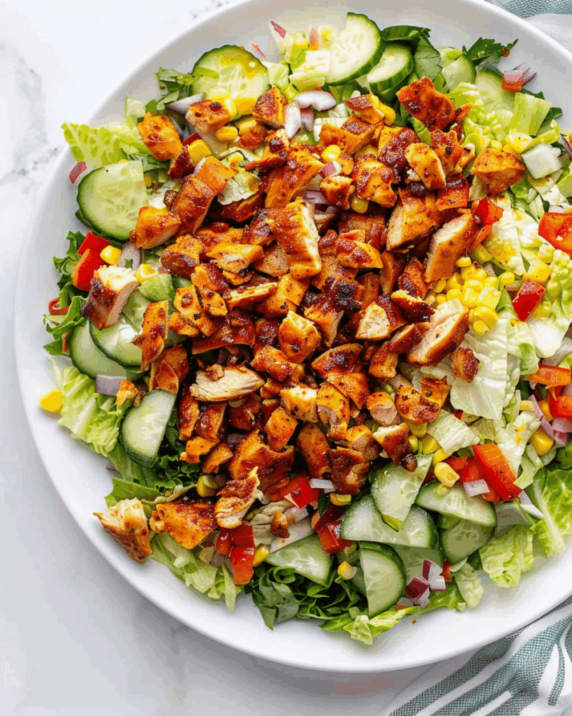 Honey Hot Chicken Salad