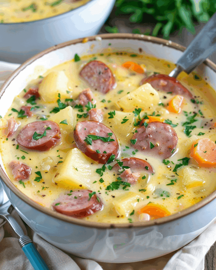 Kielbasa Potato Soup Recipe