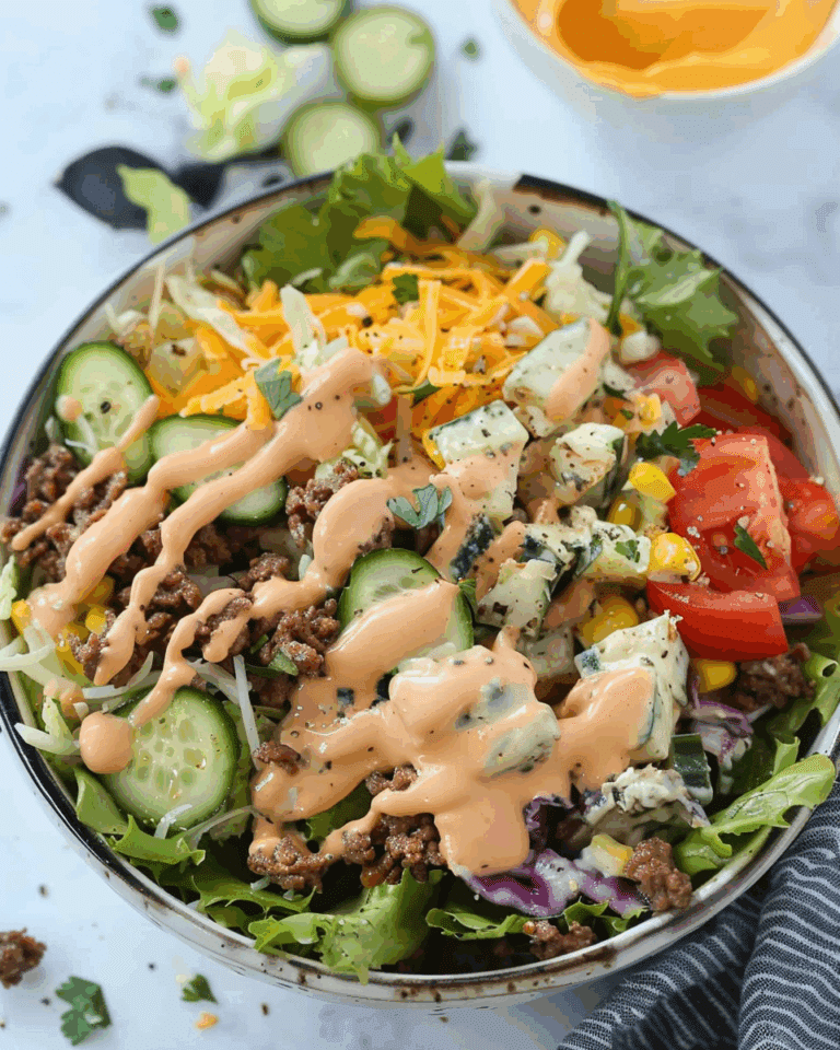 Big Mac Bowl Recipe