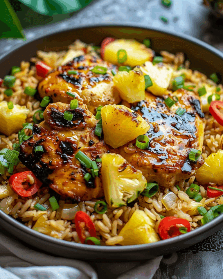 Pineapple Chicken and Rice