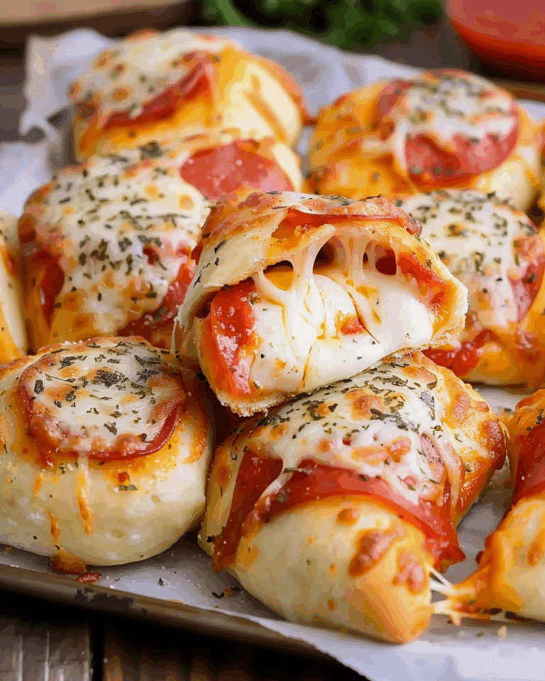 Stuffed Crust Pizza Snacks