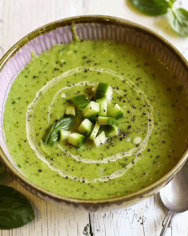 Cucumber-Basil Gazpacho