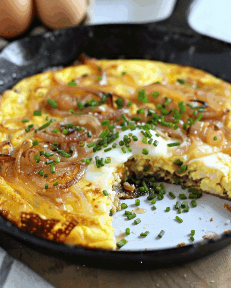 French Onion Frittata Recipe