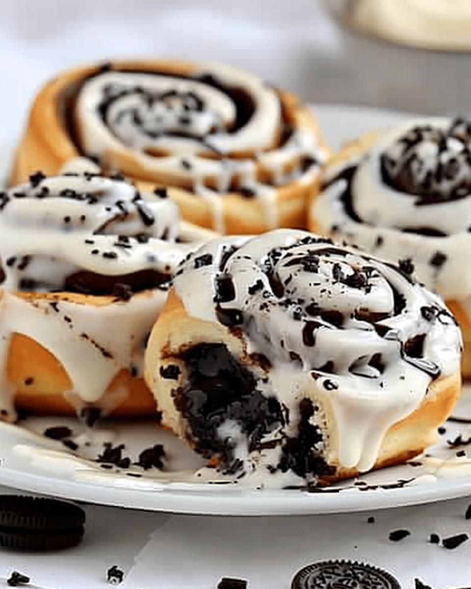 Oreo Cinnamon Rolls