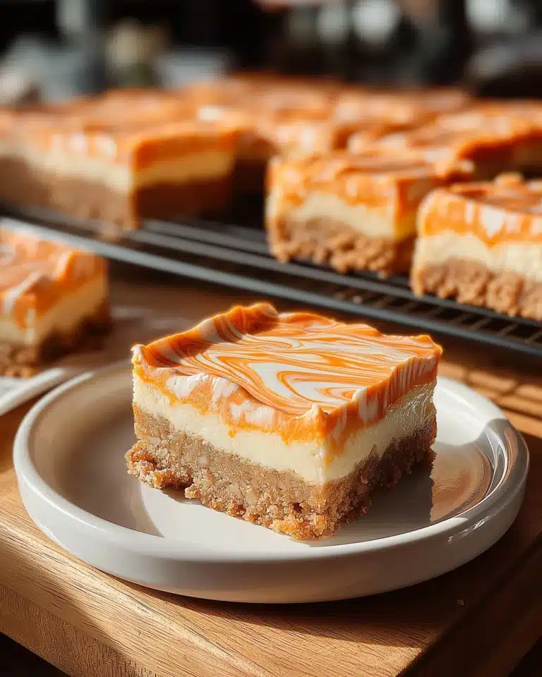 arrot Cake Cheesecake Bars Recipe