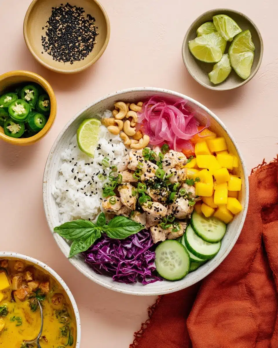 Chicken Poke Bowl Recipe