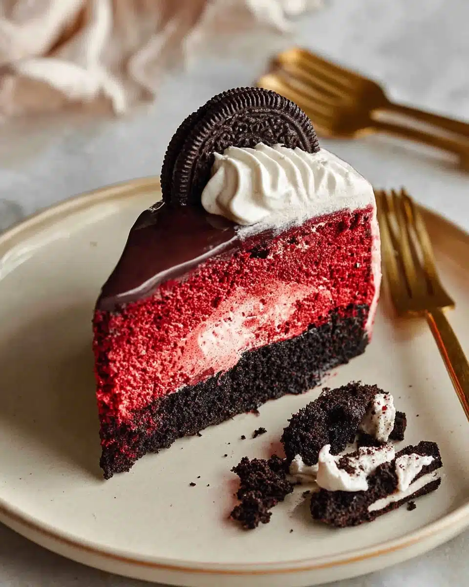 Red Velvet Oreo Cheesecake Recipe