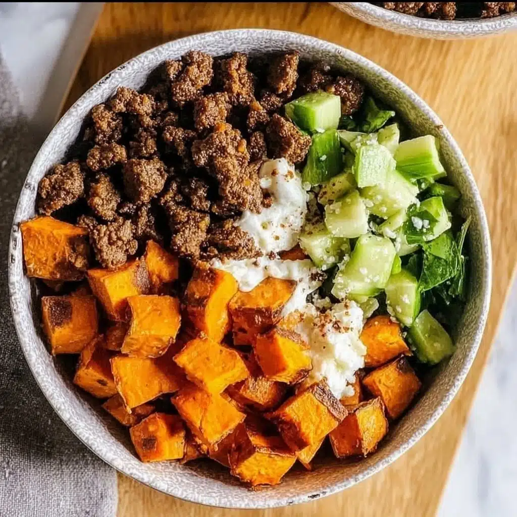 Beef and Sweet Potato Power Bowl Recipe - Recipe Image