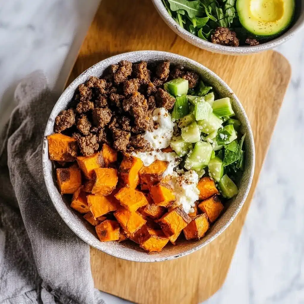 Beef and Sweet Potato Power Bowl Recipe - Recipe Image