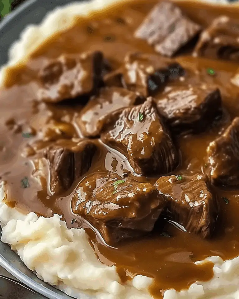 Beef Tips and Gravy