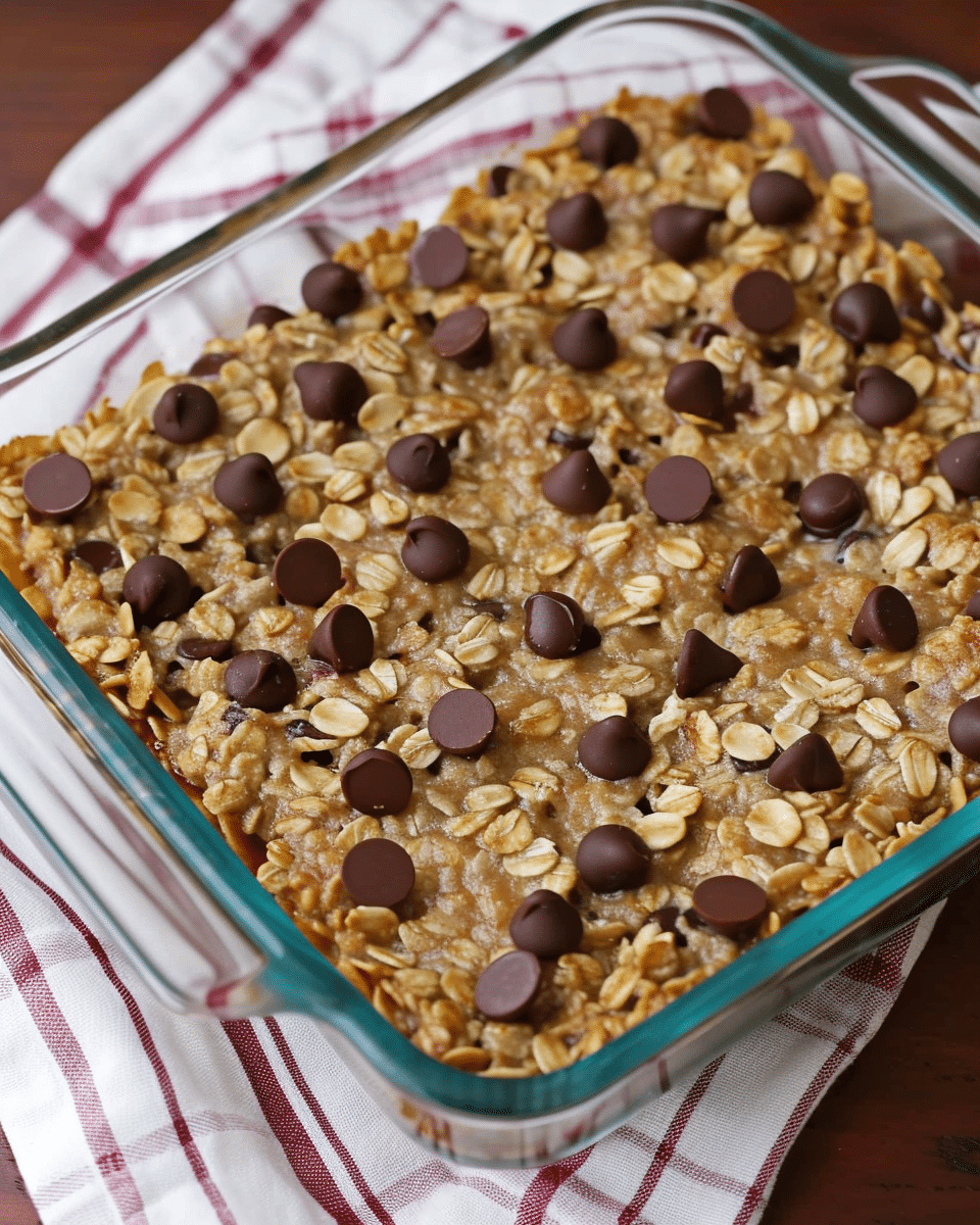 Chocolate Chip Baked Oatmeal