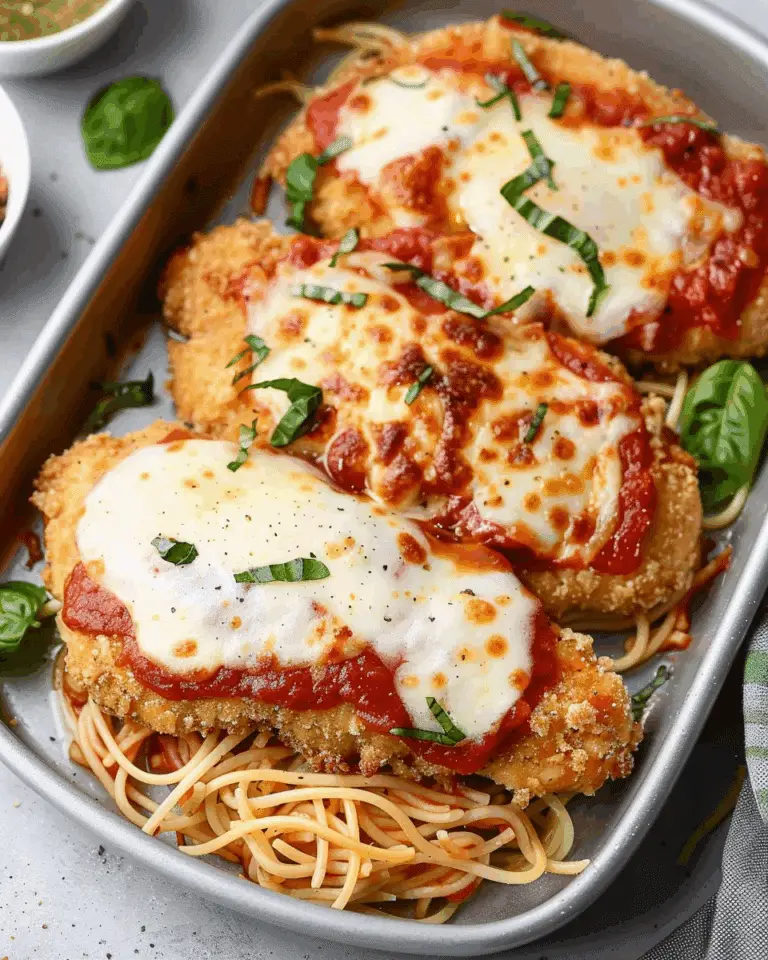 Healthy Crispy Juicy Chicken Parmesan Recipe