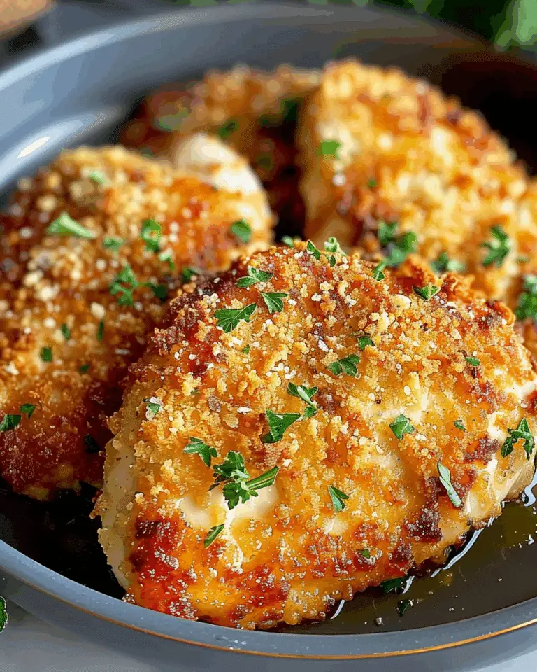 Air Fryer Parmesan Crusted Chicken