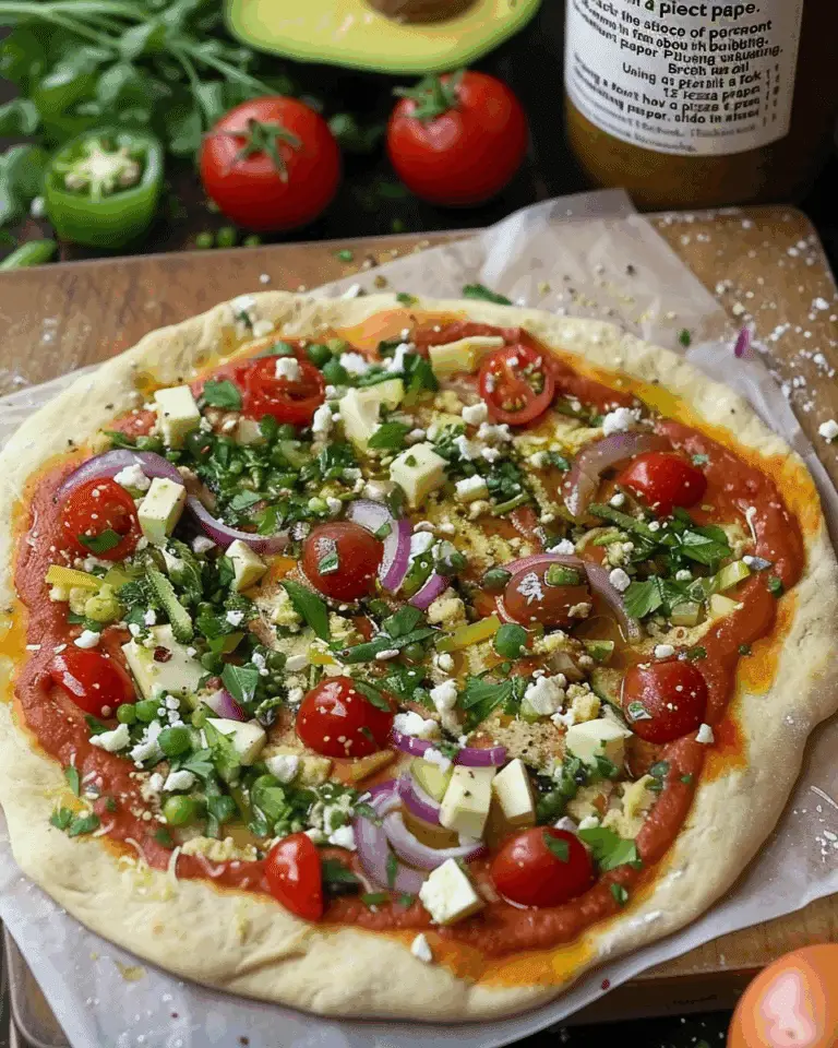 Hummus Pizza Base Recipe