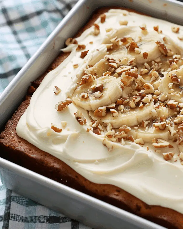 Banana Cake with Cream Cheese Frosting