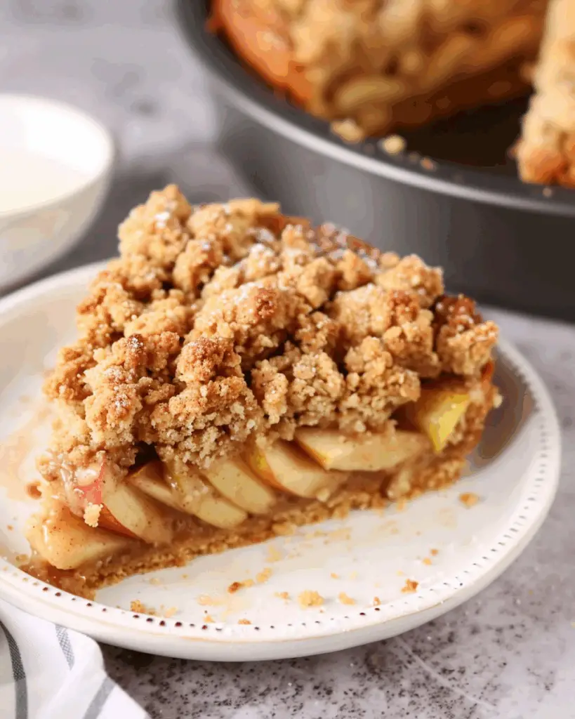Easy Apple Crumb Cake Recipe