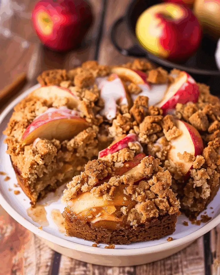 Easy Apple Crumb Cake Recipe
