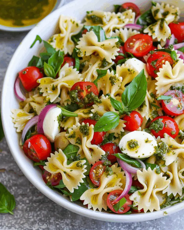 Bow Tie Pasta Salad