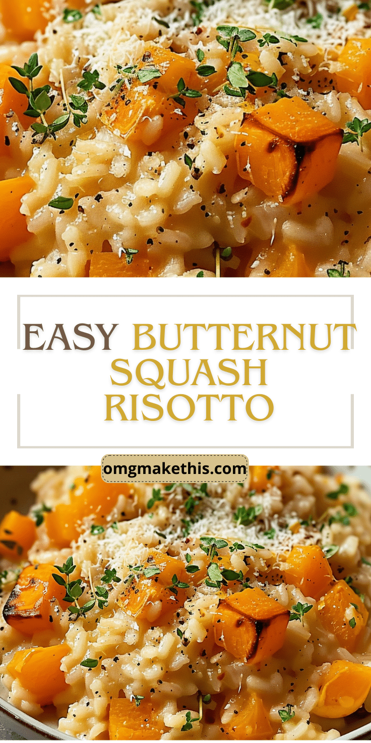 Butternut Squash Risotto | Omg Make This