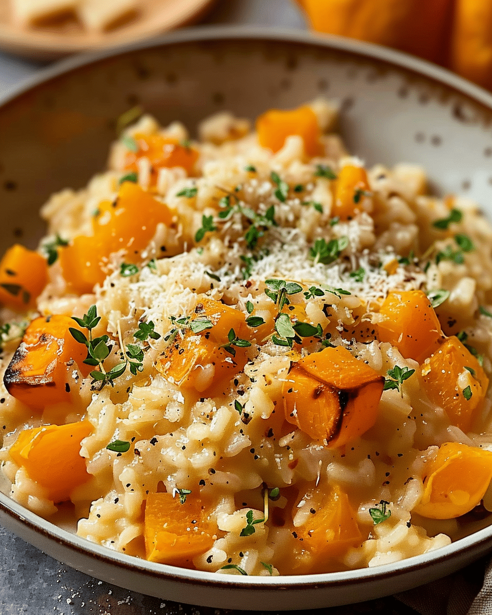 Butternut Squash Risotto