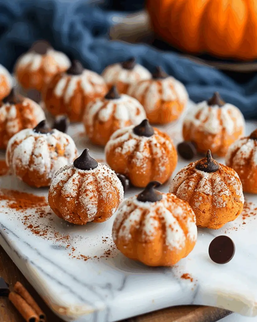 Healthy Pumpkin Cheesecake Truffles