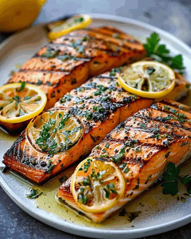 Lemon Grilled Salmon