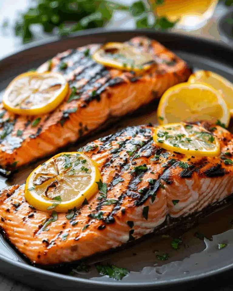 Lemon Grilled Salmon