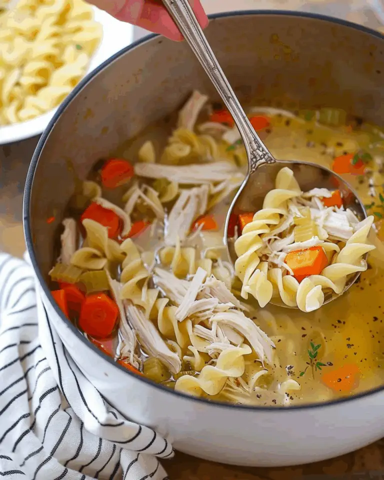 Classic Chicken Noodle Soup