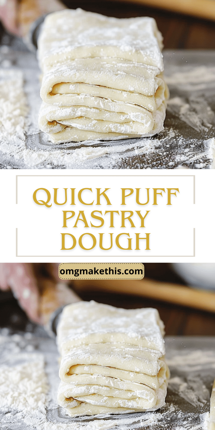 Quick Puff Quick Puff Pastry Dough | Omg Make This
