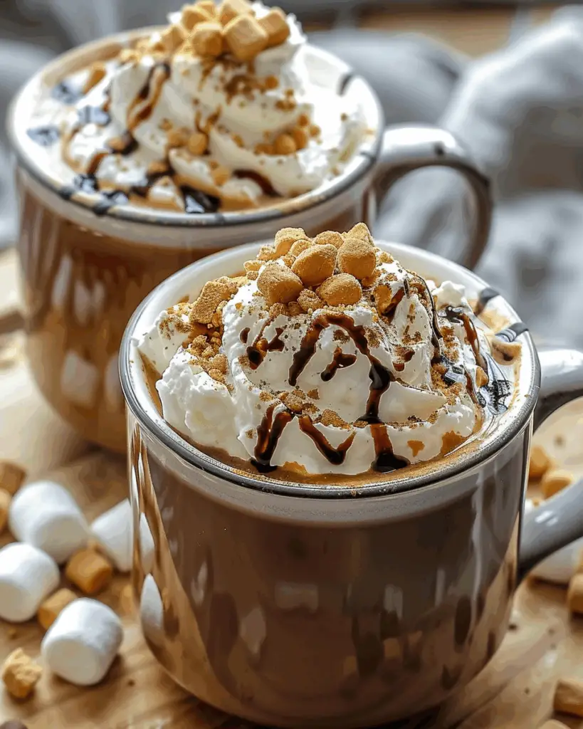 S’mores Whipped Hot Cocoa