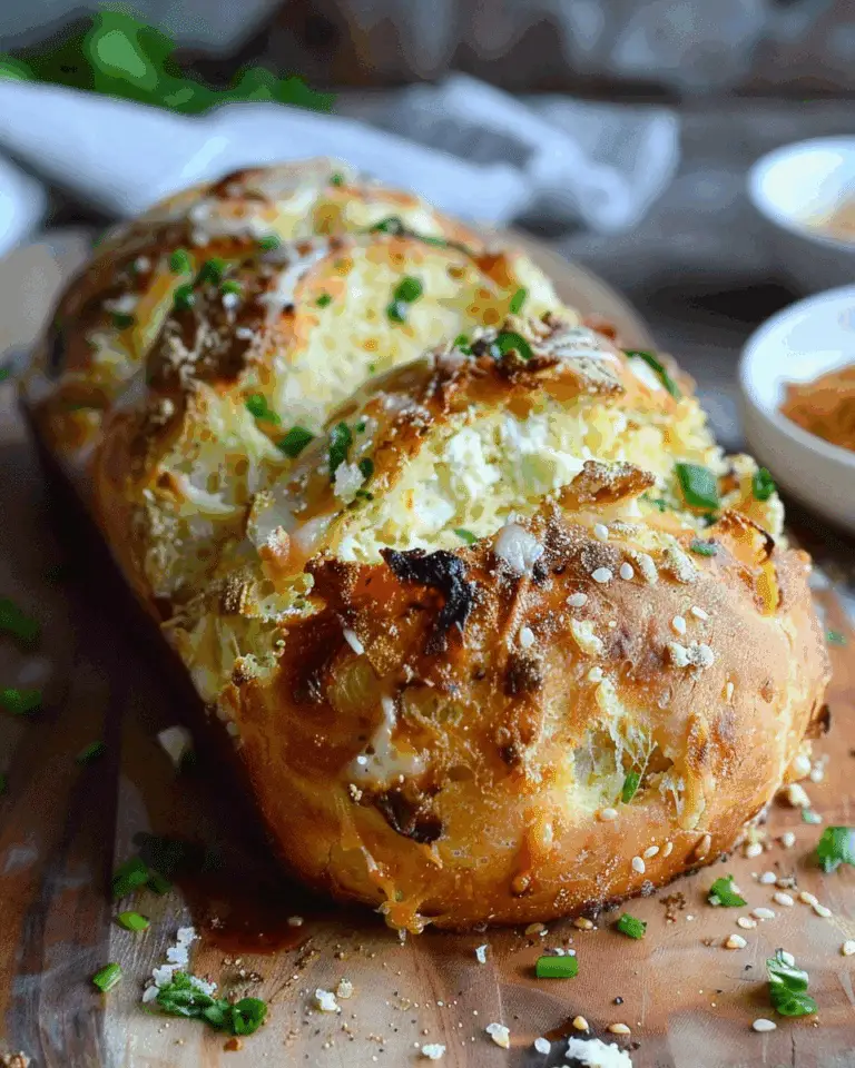 Korean Cream Cheese Garlic Bread