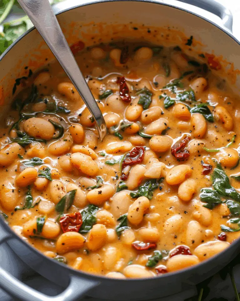 Marry Me Butter Beans (With Creamy Tuscan Sauce)