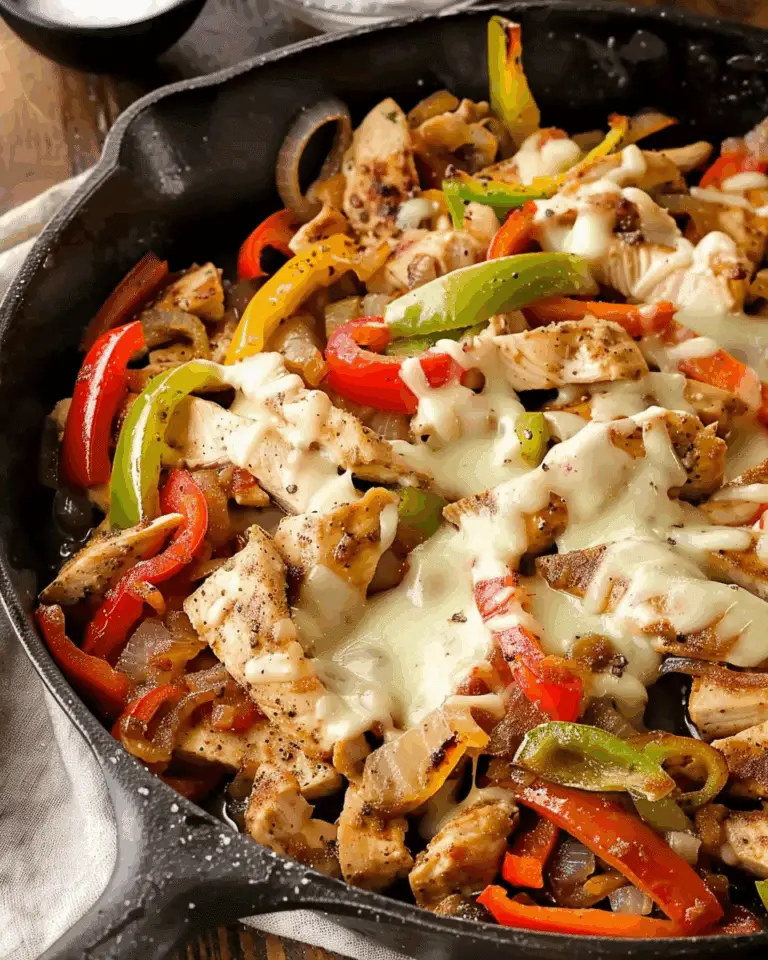 Chicken Cheesesteak Skillet