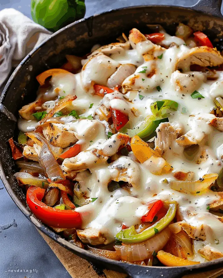 Chicken Cheesesteak Skillet