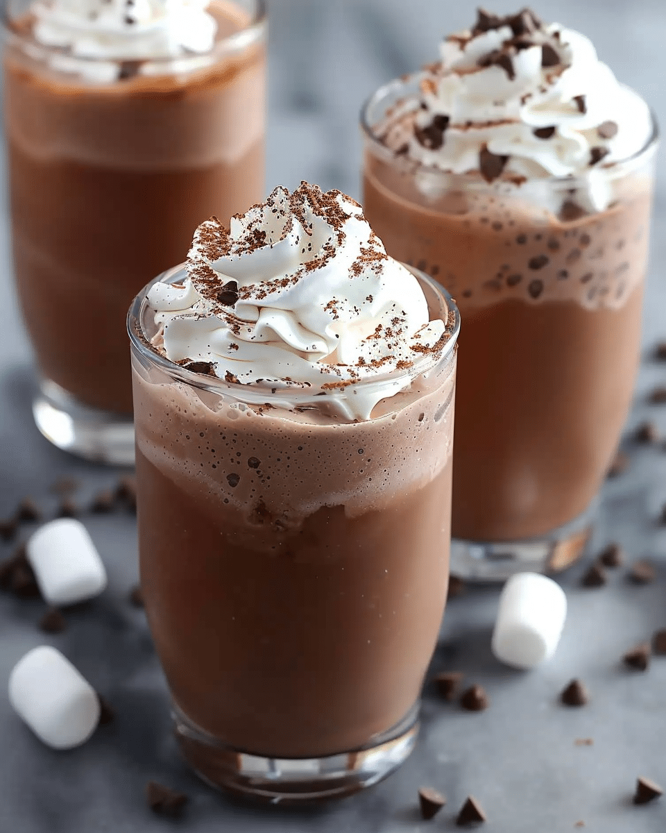 Frozen Hot Chocolate Recipe