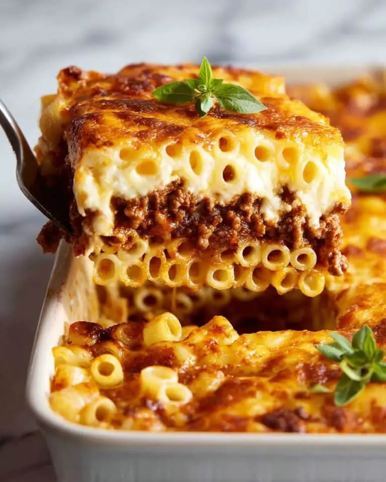 Pastitsio (Greek Pasta Bake) Recipe