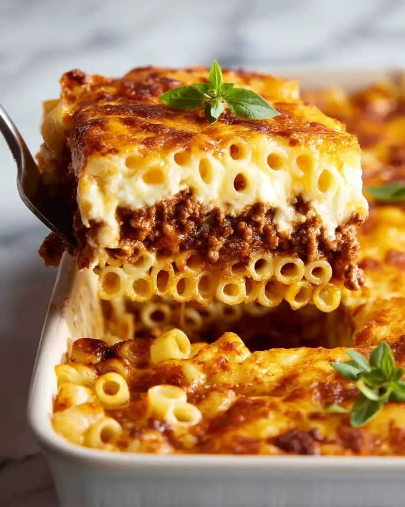 Pastitsio (Greek Pasta Bake) Recipe