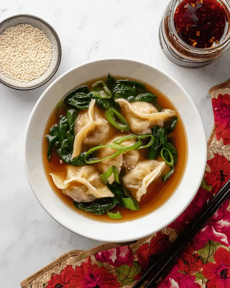 Easy Dumpling Soup Recipe
