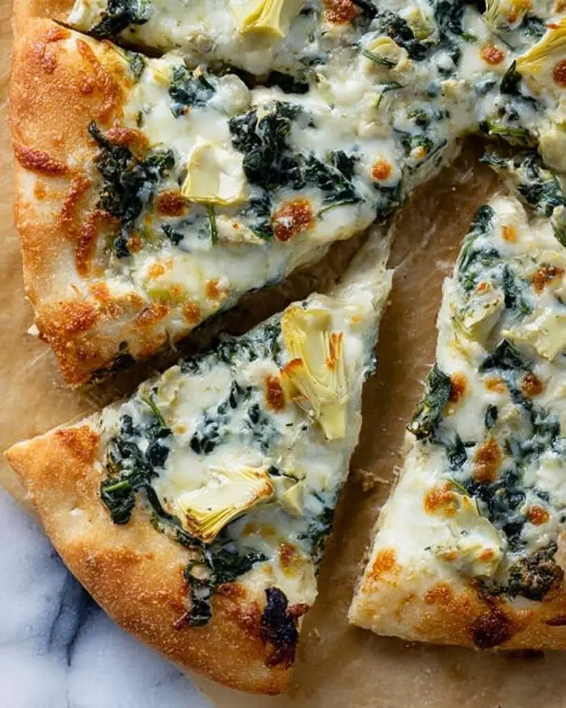 Spinach Artichoke Pizza Recipe