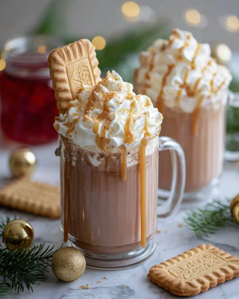 Biscoff Hot Chocolate (So Good) Recipe
