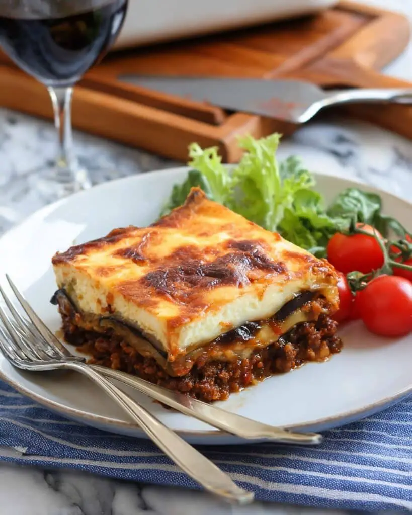 Skinny Chicken Moussaka Recipe