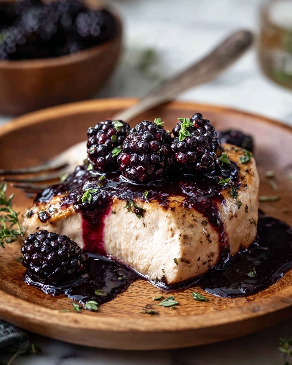 Juicy Bourbon Blackberry Chicken: A Sweet-Savory Affair Recipe